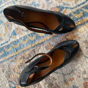 Givenchy black peep toe heel. Size 37. 4.5” heel. Never worn. Made in Italy.